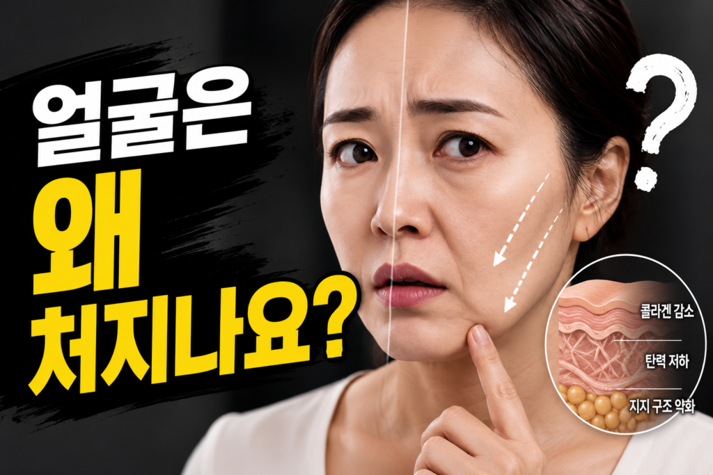 얼굴 처짐 이유